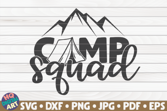 Camp Squad Camping Quote: A Designer’s Review