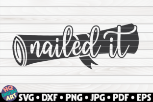 Reviewing Nailed It Graduation Quote for Embroidery