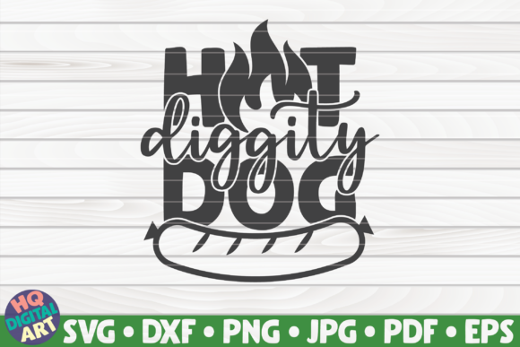 Reviewing the Hot Diggity Dog Barbecue Quote Design