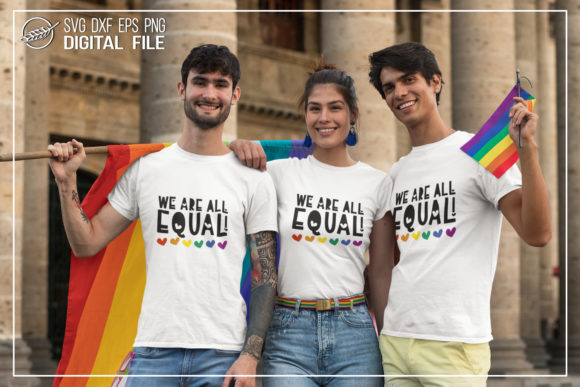 Reviewing the We Are All Equal Cut File Quote for Embroidery